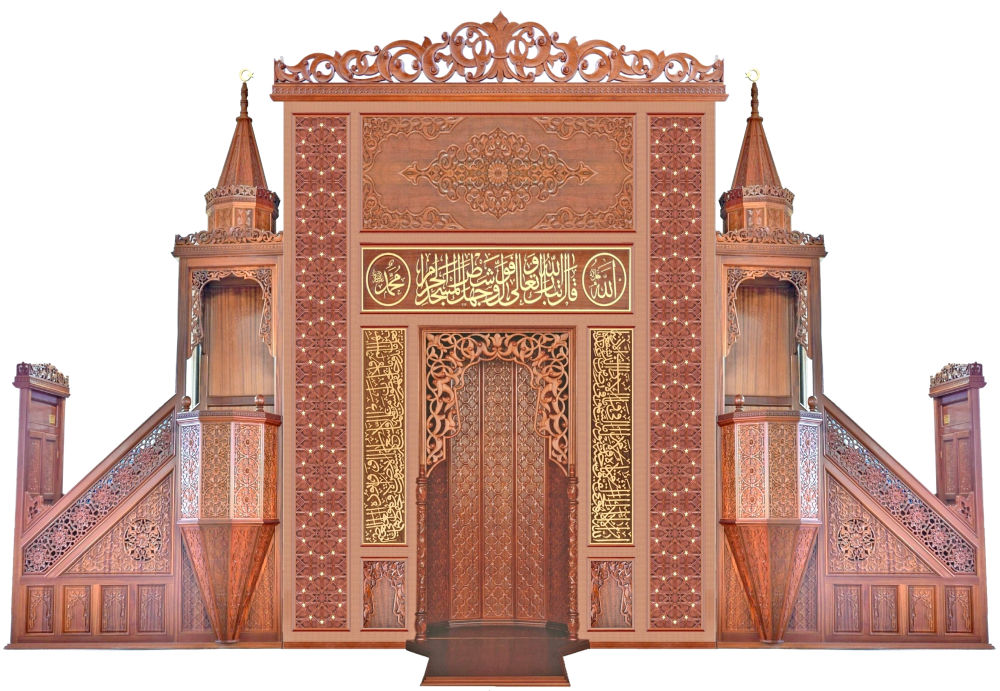 Minber-Mihrap-Vaiz Kürsüsü 1004 - 1